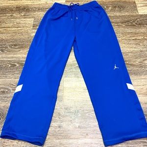 Michael Jordan XL Blue Warm Up Pants Jumpman🔥